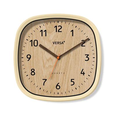 Muurklok Versa Plastic 4,8 x 31 x 31 cm