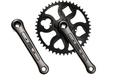 Paul Royal Flush 48T Crankset - Zwart