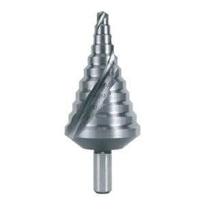 RUKO 101090 Getrapte boor 6.5 - 40.5 mm HSS Gezamenlijke lengte 96 mm 3 vlakken schacht 1 stuk(s)