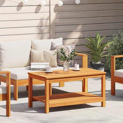 Salontafel Bruin 110 x 55 x 45 cm Massief acaciahout