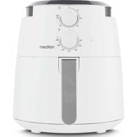 Heteluchtfriteuse - MEDION - MD13020 - Airfryer - 1500 watt - 60 min timer - Tot 200°C - 4,7 L - Wit