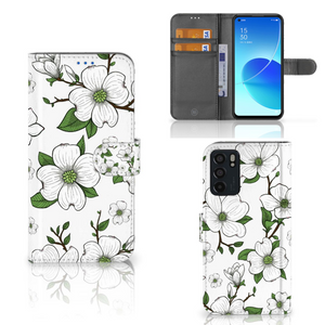 OPPO Reno6 5G Hoesje Dogwood Flowers