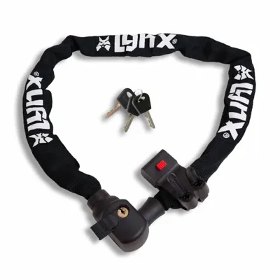 Lynx Kettingslot 100cm - Zwart