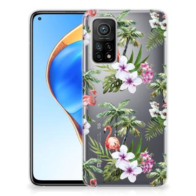Xiaomi Mi 10T | 10T Pro | TPU Hoesje | Flamingo Palms