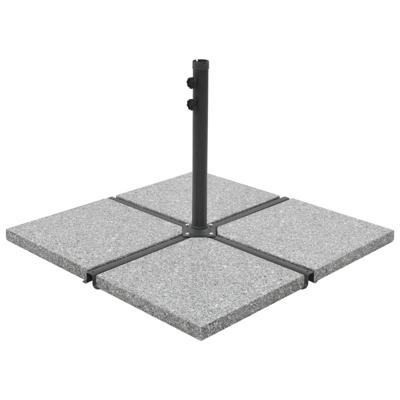 Parasolvoetplaat vierkant 25 kg graniet grijs Parasolvoetplaat vierkant 25 kg graniet grijs