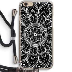 Roses Are Red: iPhone 6 / 6S Transparant Hoesje met koord
