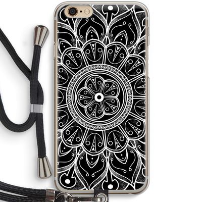 Roses Are Red: iPhone 6 / 6S Transparant Hoesje met koord