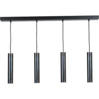 Masterlight Eetkamer hanglampRun 4 dappled oil pendels - 2381-05-66-100-4