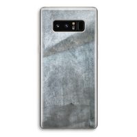 Grey Stone: Samsung Galaxy Note 8 Transparant Hoesje Grey Stone: Samsung Galaxy Note 8 Transparant Hoesje