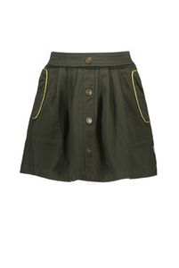 B.Nosy Meisjes rok - Twill met stoffen riem - Forest