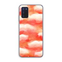 Lichte Wolken: Samsung Galaxy A03s Transparant Hoesje