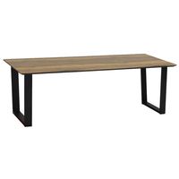 Rancho eetkamertafel U 220x100 Rancho eetkamertafel U 220x100