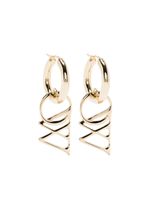 Off-White boucles d'oreilles pendantes OW