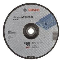 Bosch Accessoires Doorslijpschijf gebogen Standard for Metal A 30 S BF, 230 mm, 22,23 mm, 3,0 mm 1 stuks - 2608603162
