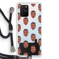 Kanye Call Me?: Samsung Galaxy S10 Lite Transparant Hoesje met koord