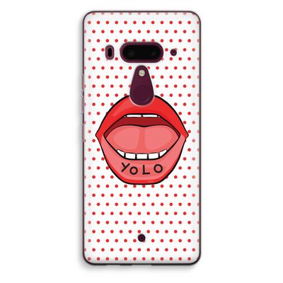 Yolo Denise: HTC U12+ Transparant Hoesje