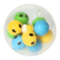 Toi-Toys Fun knijpbal gevuld met lachtgezicht balletjes