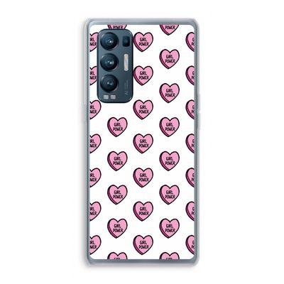 GIRL POWER: Oppo Find X3 Neo Transparant Hoesje