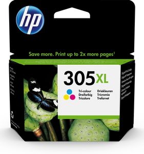 HP inktcartridge 305XL, 200 pagina's, OEM 3YM63AE, 3 kleuren