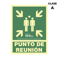 Bord Normaluz Punto de reunión PVC 22,4 x 30 cm