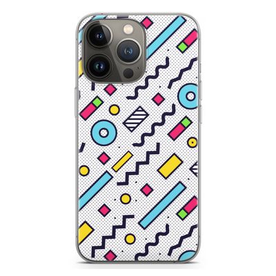 8-bit N°8: iPhone 13 Pro Transparant Hoesje