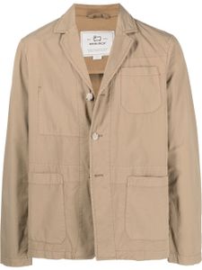 Woolrich blazer à simple boutonnage - Marron