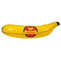 Opblaas bananen 70 cm   -