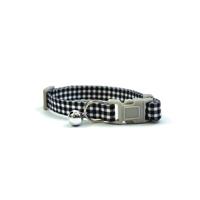 Happy Pet tabby patch halsband kat ruit zwart
