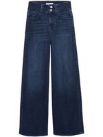 FRAME jean ample à taille haute - Bleu