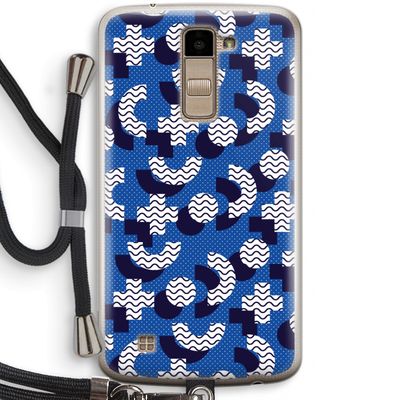 8-bit N°5: LG K10 (2016) Transparant Hoesje met koord