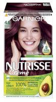 Garnier Nutrisse Crème Permanente Haarverf 4.6 Diep Rood Middenbruin