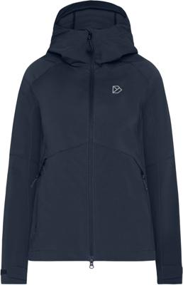 Didriksons Petra Softshell Jas Dames Dark Night Blue 36