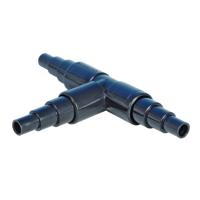 HoZelock Universeel T-stuk voor Vijver - Gemakkelijke Installatie Ø 25/32/40mm - Duurzaam & Veelzijdig