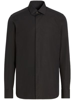 Zegna Trofeo silk shirt - Noir