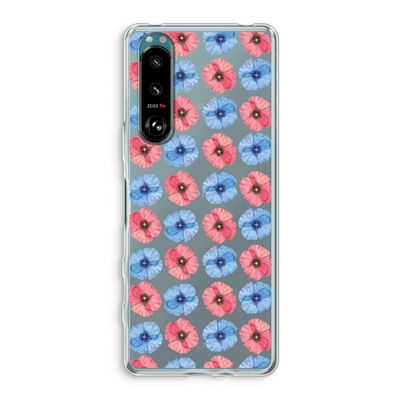 Klaproosjes: Sony Xperia 5 III Transparant Hoesje