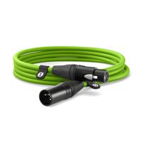 Rode XLR-3M Green premium XLR-kabel 3 meter - thumbnail