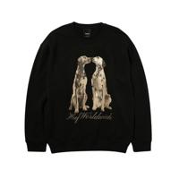 HUF Dogged Crew Casual Sweater Heren L