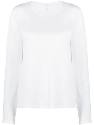 rag & bone haut à épaules tombantes - Blanc