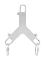 Rick Owens porte-clés Cerberus - Argent