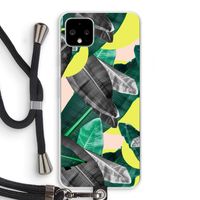 Fantasie jungle: Pixel 4 XL Transparant Hoesje met koord