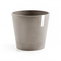 Ecopots Venice kunststof bloempot Taupe - Ø 37,7 cm - thumbnail