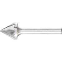 PFERD TOOLS 21115356 Freesstift Kegel Lengte 56 mm Afmeting, Ø 16 mm Werklengte 13 mm Schachtdiameter 6 mm
