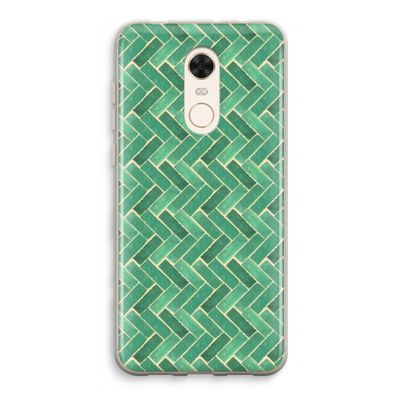 Moroccan tiles 2: Xiaomi Redmi 5 Transparant Hoesje