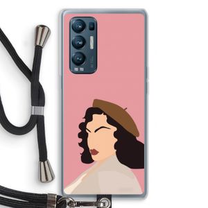 Confidence: Oppo Find X3 Neo Transparant Hoesje met koord