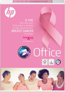 HP Office Pink Ream kopieerpapier, ft A4, 80 g, pak van 500 vel