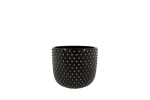 Pot Bolino shiny black D21 H17