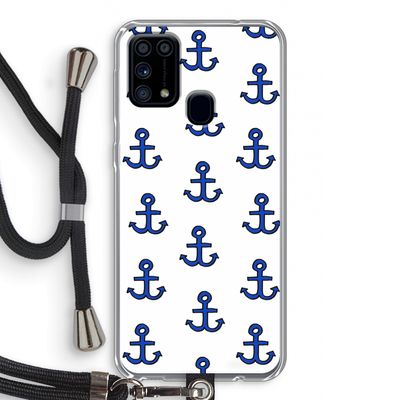 Ankers: Samsung Galaxy M31 Transparant Hoesje met koord