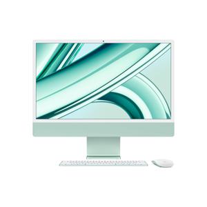 Apple iMac Apple M 59,7 cm (23.5") 4480 x 2520 Pixels 8 GB 256 GB SSD Alles-in-één-pc macOS Sonoma Wi-Fi 6E (802.11ax) Groen