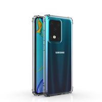 Lunso - Softcase hoes - Samsung Galaxy S20 Ultra - Transparant Lunso - Softcase hoes - Samsung Galaxy S20 Ultra - Transparant