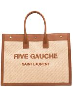 Saint Laurent sac cabas Rive Gauche - Marron - thumbnail